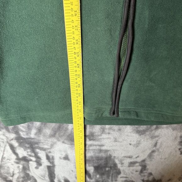 Vintage Y2K NFL New York Jets Green Vest Size Large The Edge Full Zip - Picture 5 of 8